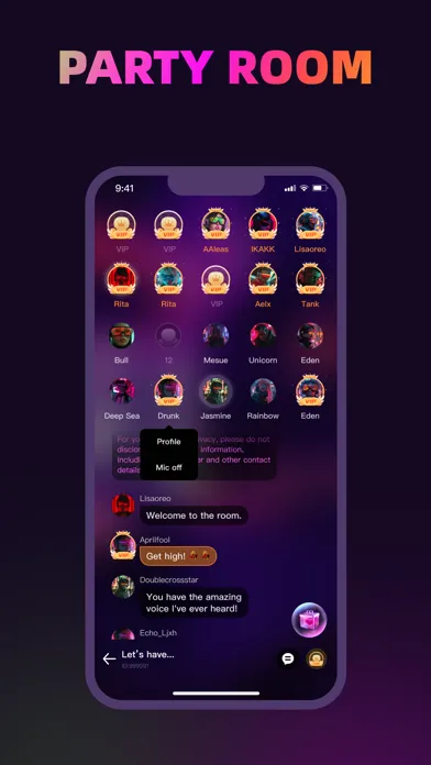 Captures d'écran de UMine-Group Voice Chat