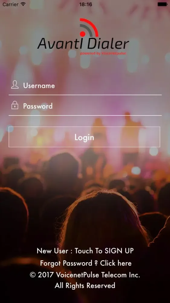 Avanti Dialer سکرین شاٹس