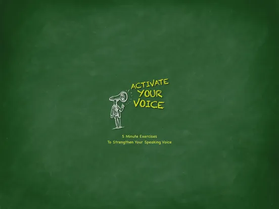 Activate Your Voice iPad  Ekran Görüntüleri