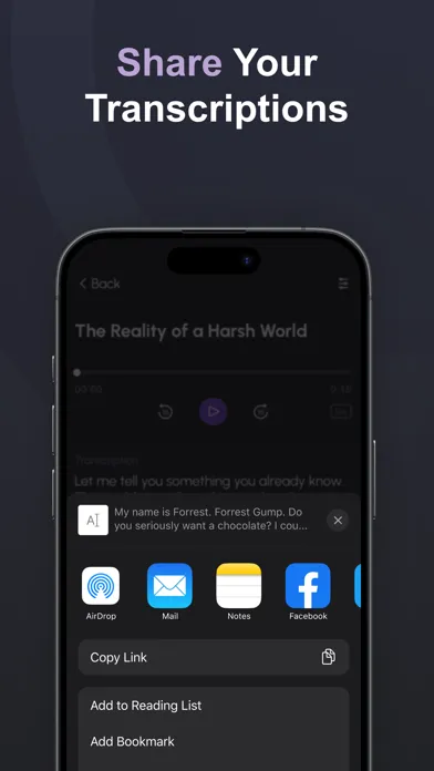 SpeakApp AI: Voice Notes Screenshots