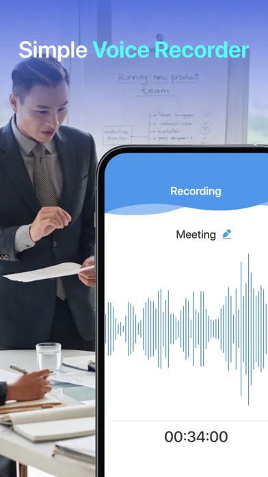 Voice Recorder: Audio to Text سکرین شاٹس