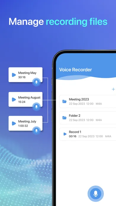 Voice Recorder: Audio to Text سکرین شاٹس