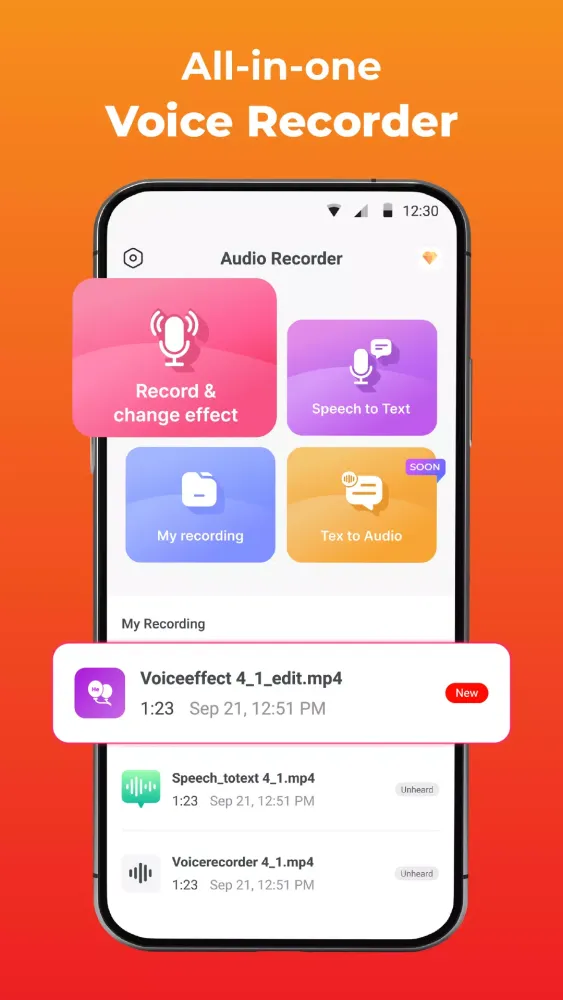 Voice Recorder: Voice Notes Screenshots