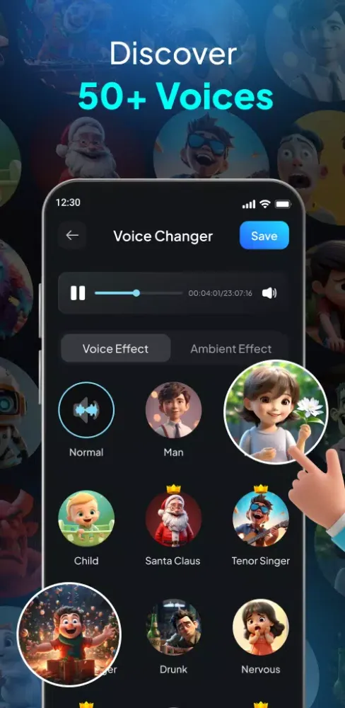 تصاویر Voice Changer AI & Recorder