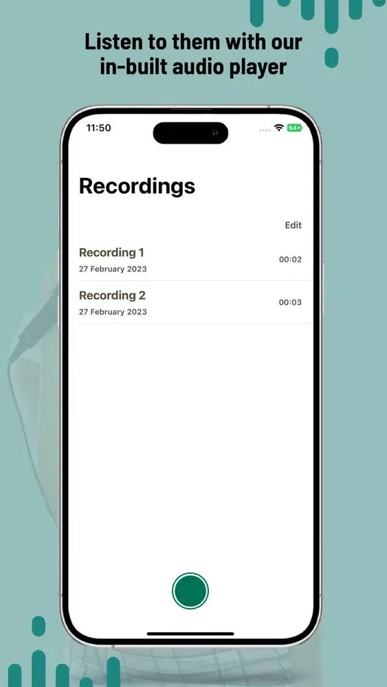 Captures d'écran de Voice Recorder - Easy Record