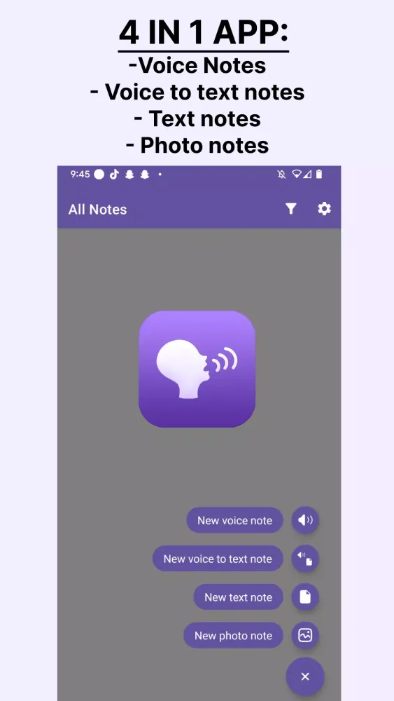 Voice Recorder & Voice Notes 스크린샷