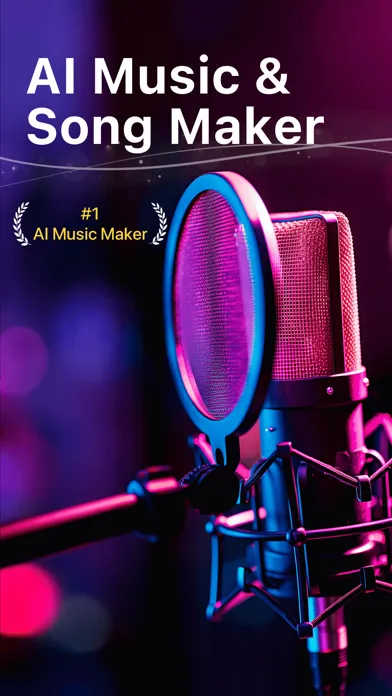 AI Music Generator, Song—Waazy应用截图
