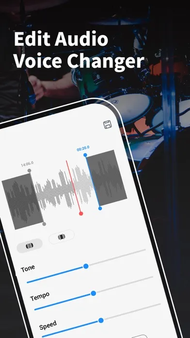 Voice Recorder + Voice Memos スクリーンショット