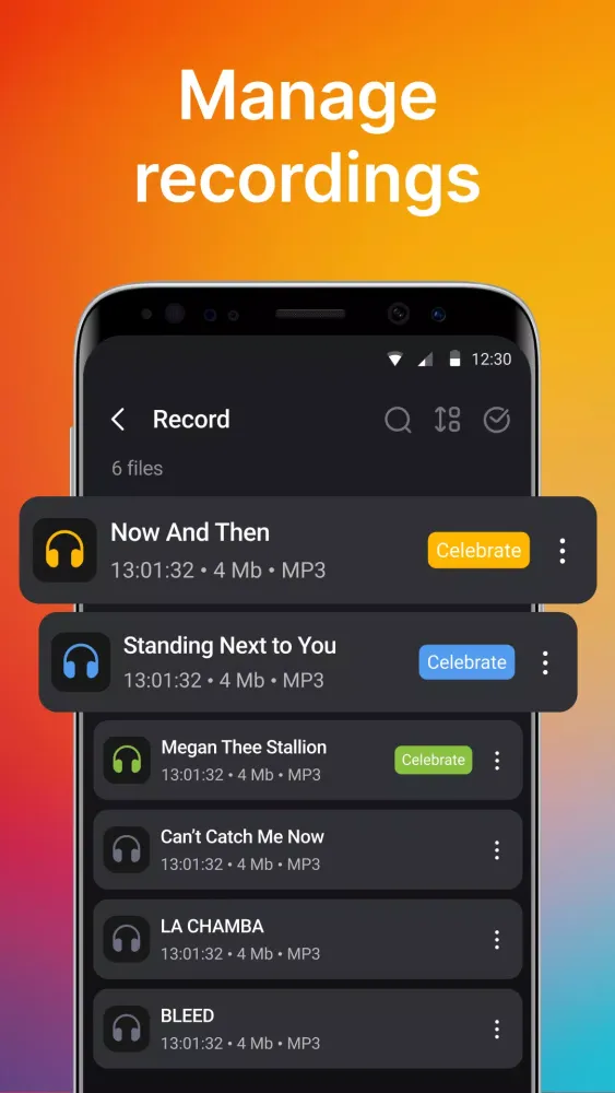 Voice Recorder, Sound Recorder स्क्रीनशॉट