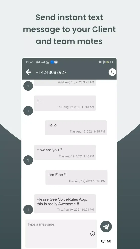 Capturas de pantalla de Business Virtual Phone Number