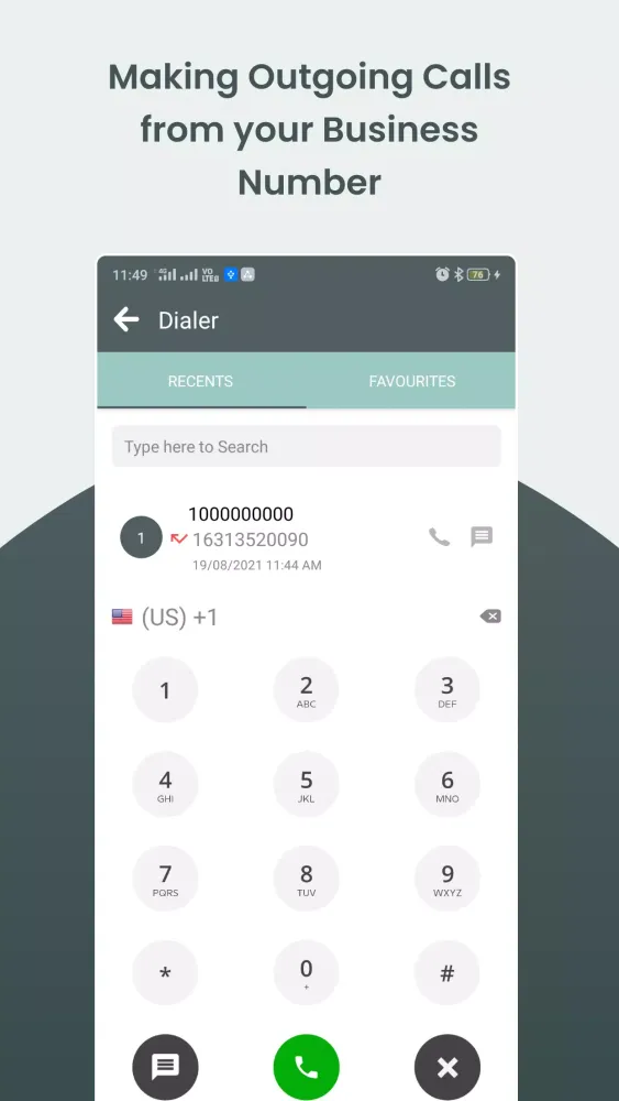 Capturas de pantalla de Business Virtual Phone Number