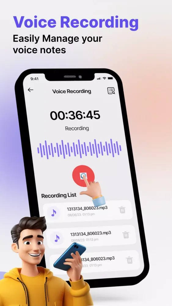 Voice to text: Write by voice Screenshots