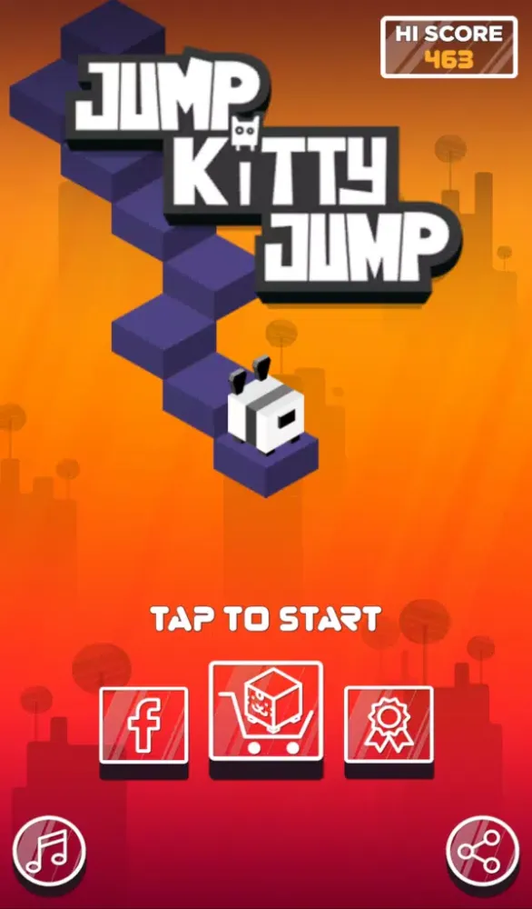 Jump Kitty Jump Ekran Görüntüleri