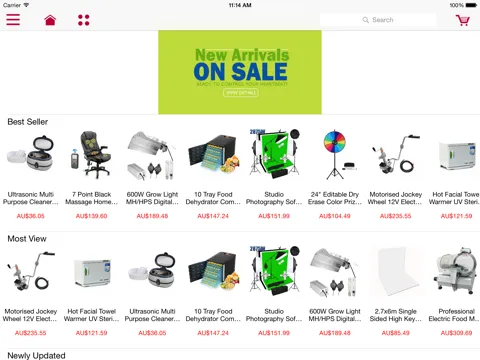 Screenshot di Voilamart iPad 