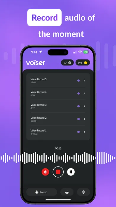 AI Transcriber: Speech to Text Ekran Görüntüleri