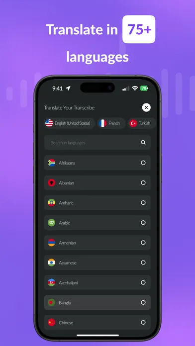AI Transcriber: Speech to Text Ekran Görüntüleri