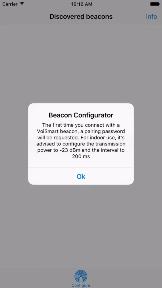 Beacon Configurator应用截图