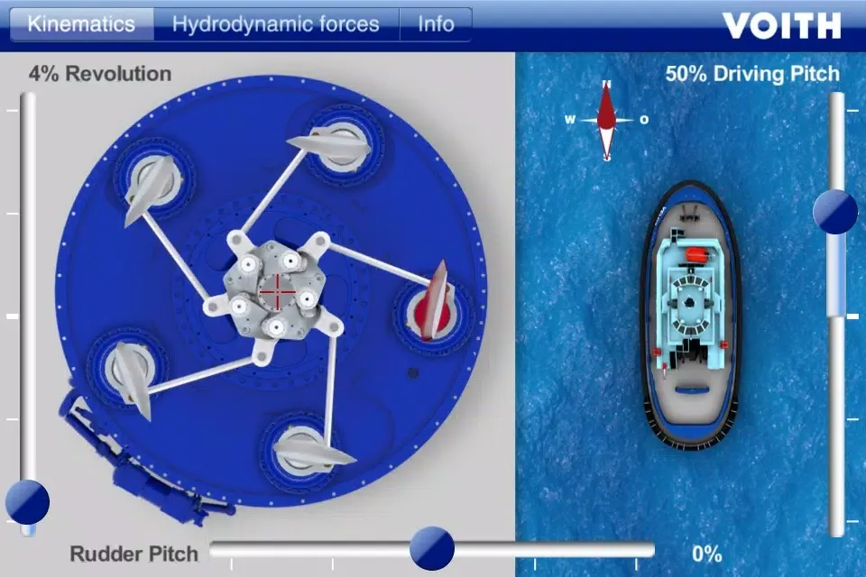 Voith iVSP - Interactive Voith Schneider Propeller スクリーンショット