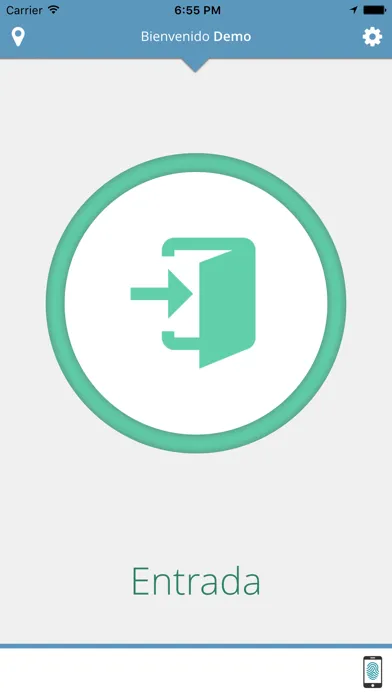 Tangkapan layar IAM - Control de presencia