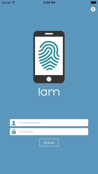 Tangkapan layar IAM - Control de presencia