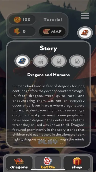 ภาพหน้าจอของ Dragonfire Chronicles