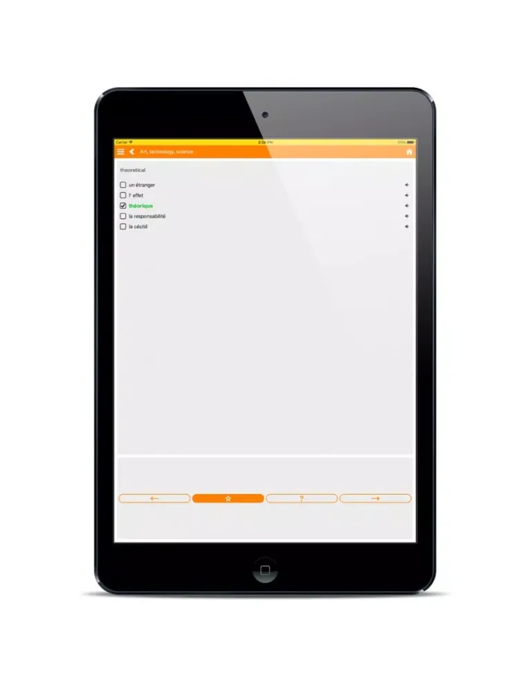 Apprendre Vocabulaire Anglais iPad  Ekran Görüntüleri