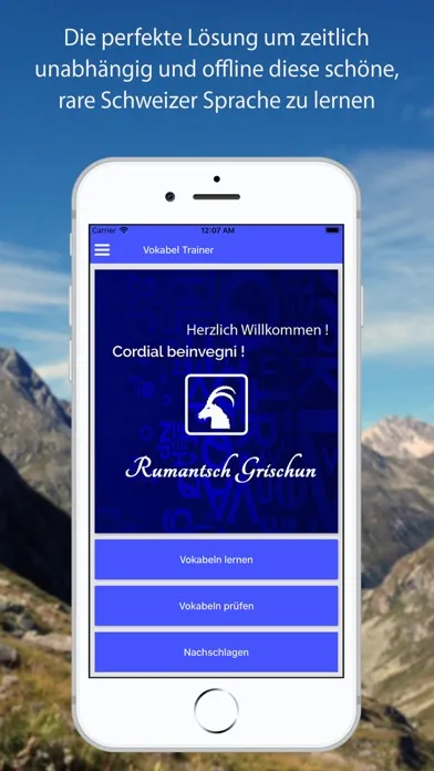 صور Vokabeltrainer Rumantsch