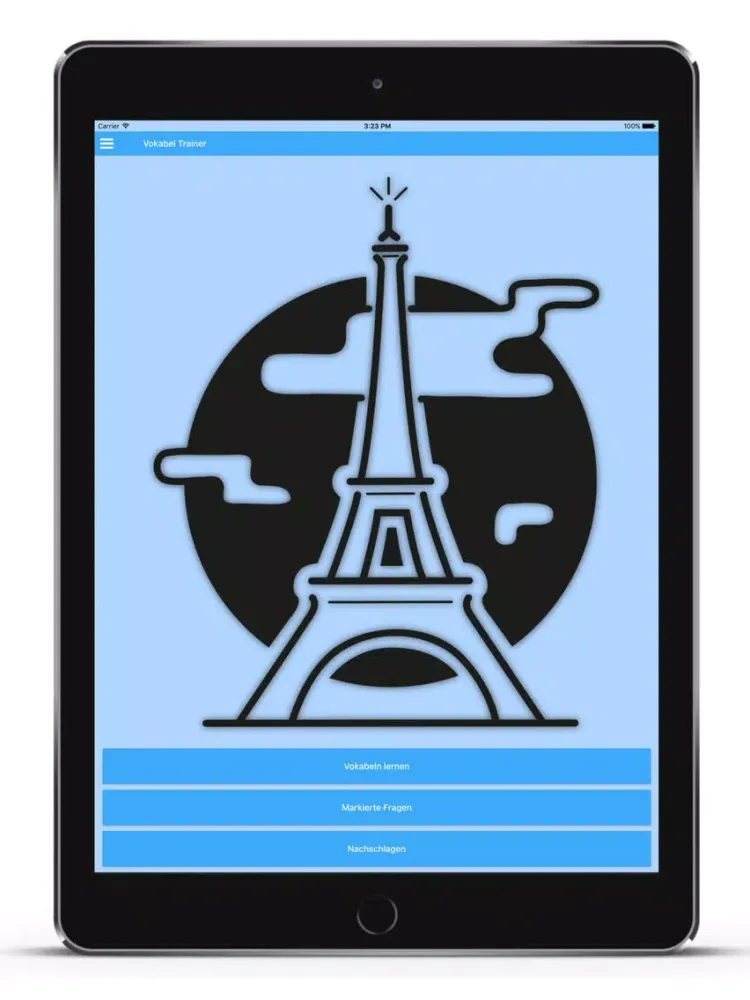 Vokabeltrainer Deutsch Französisch iPad  سکرین شاٹس