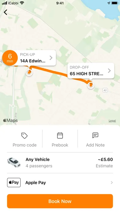 Vokes-Windmill-Rainham Taxis. Screenshots