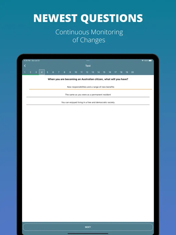 Australian Citizenship 2024 AU iPad 应用截图