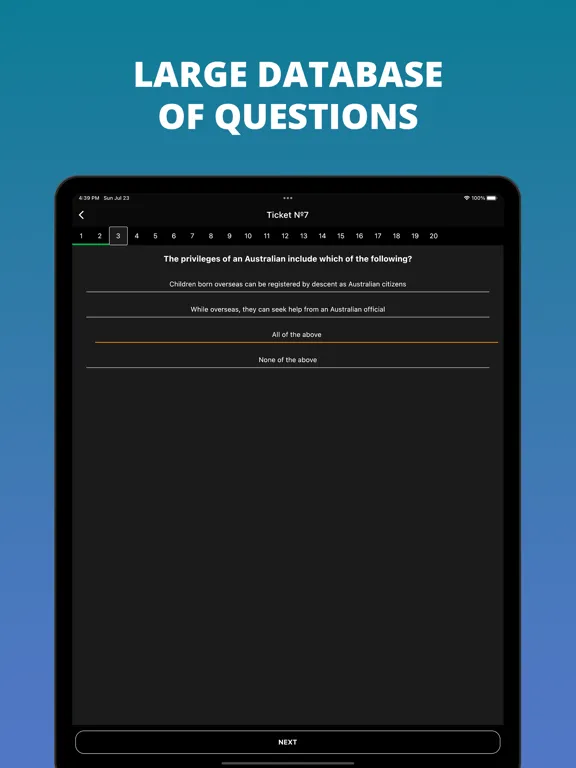 Australian Citizenship 2024 AU iPad 应用截图