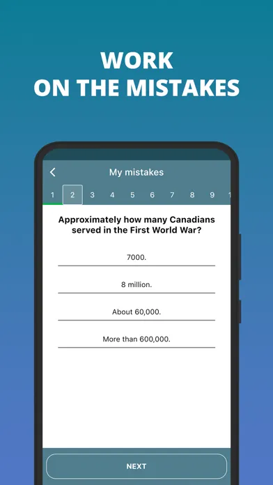Tangkapan skrin Canadian Citizenship 2024 Exam