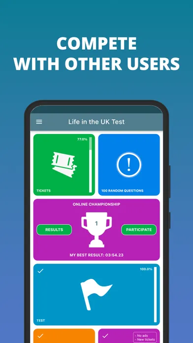 Captures d'écran de Life in the UK Test 2024 Prep