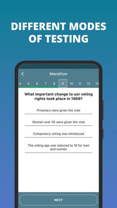 Captures d'écran de Life in the UK Test 2024 Prep