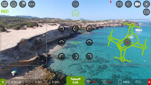 Capturas de pantalla de TelloFPV - Fly DJI Ryze Tello