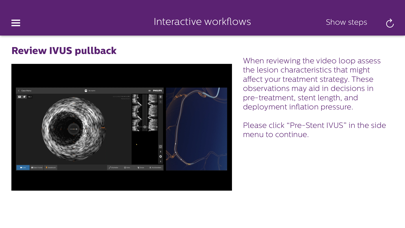 Philips Coronary IVUS Tutor应用截图