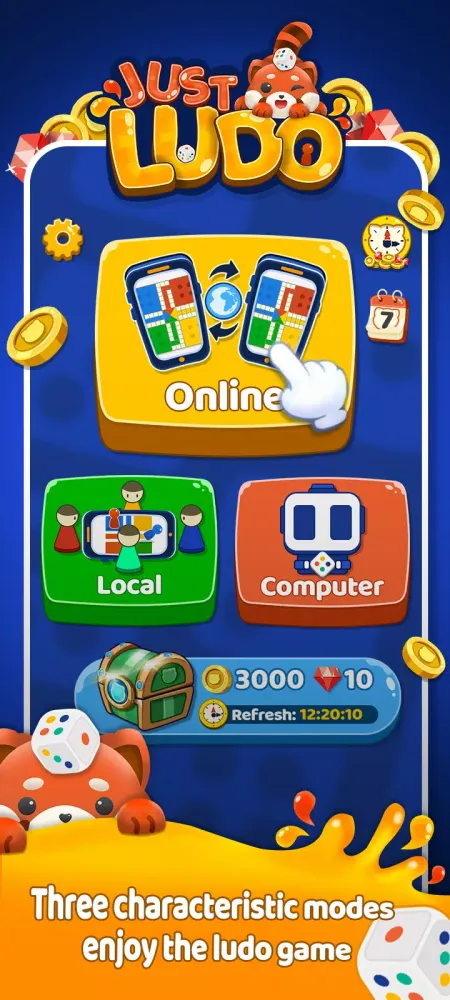 Tangkapan layar Just Ludo