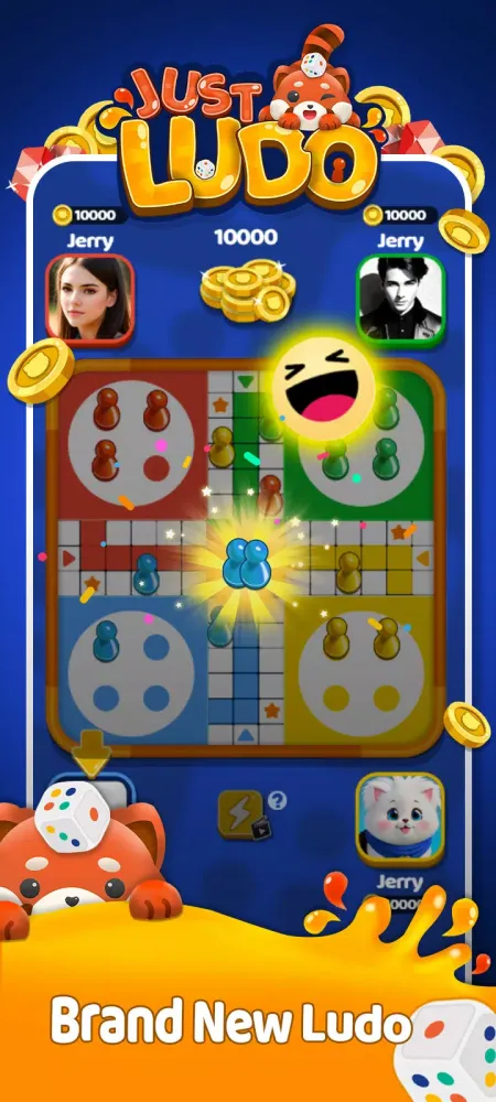 Tangkapan layar Just Ludo