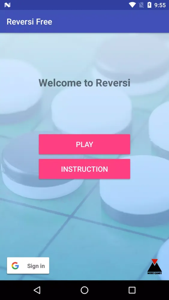 Captures d'écran de Reversi