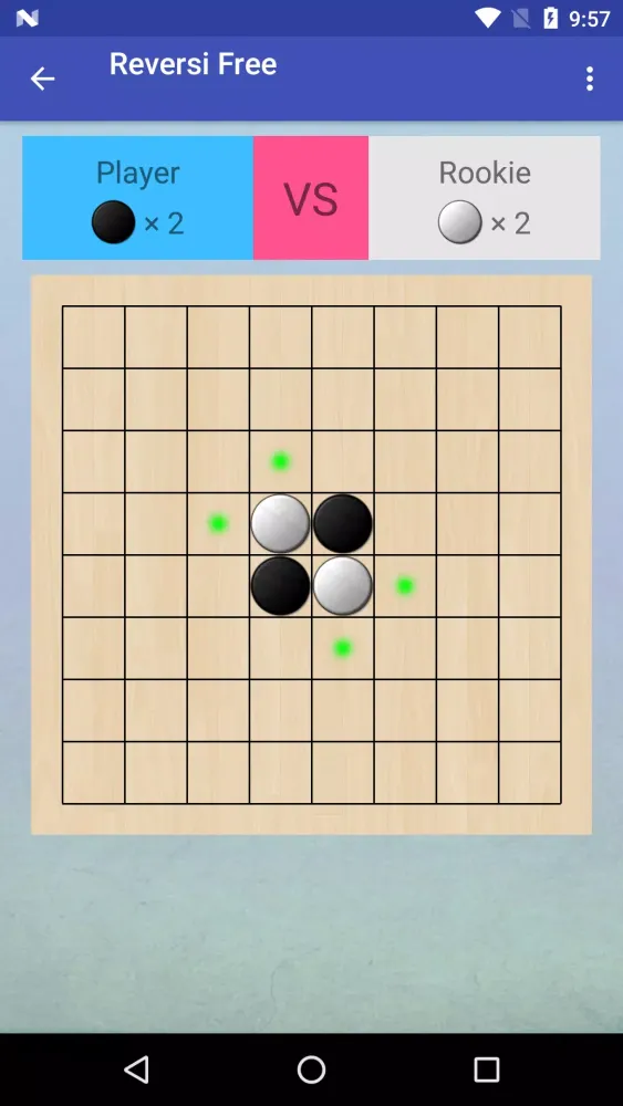 Captures d'écran de Reversi