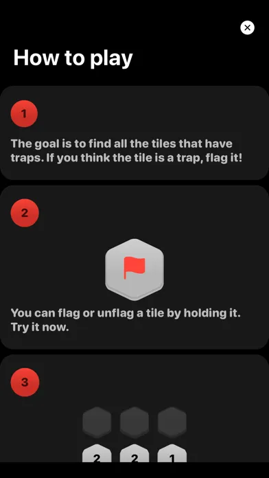 Captures d'écran de Tap Trap - 2022 Minesweeper