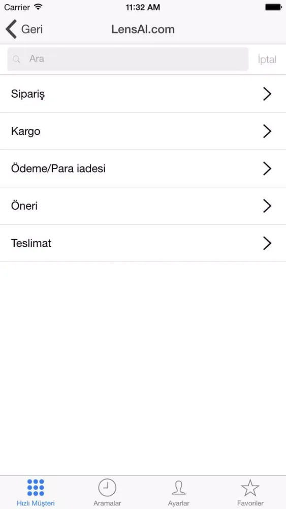 Hızlı Müşteri স্ক্রিনশট