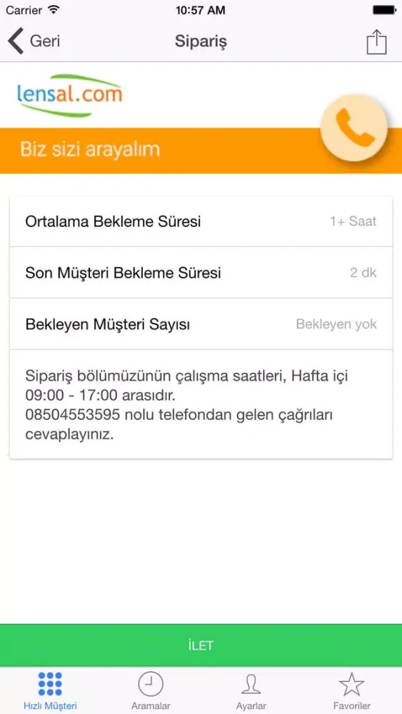Hızlı Müşteri স্ক্রিনশট
