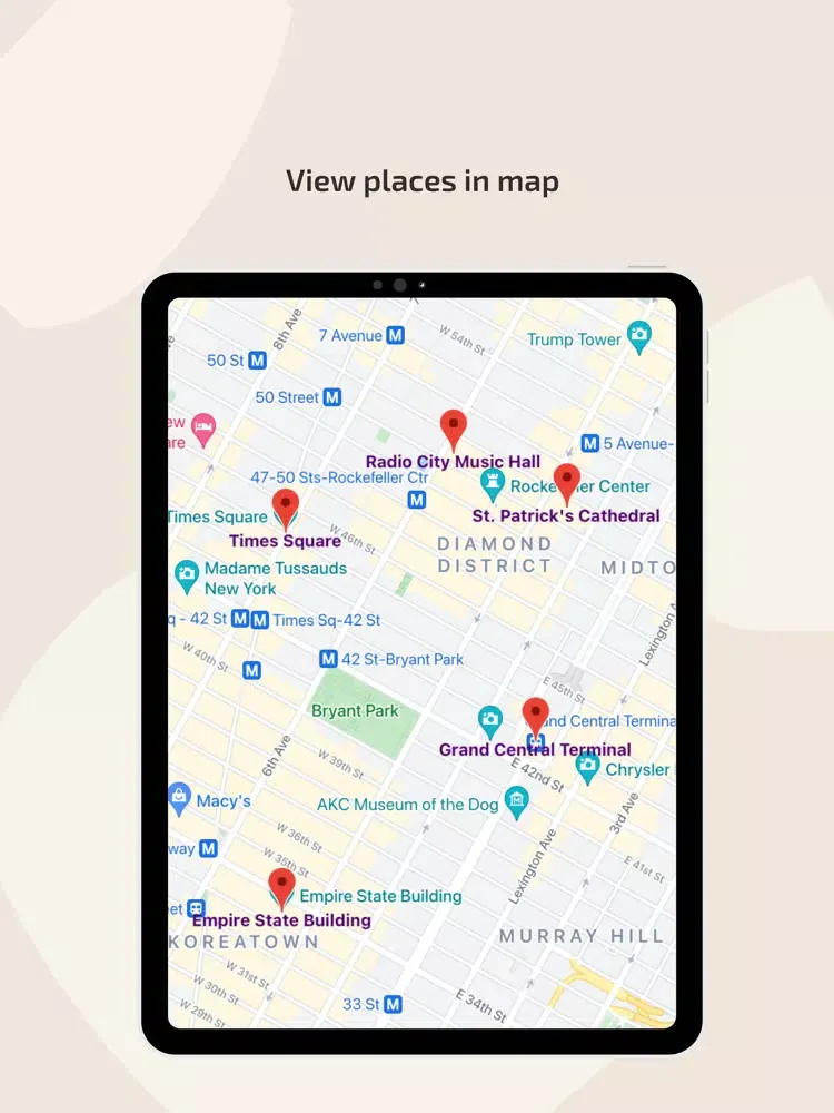 Where To - Save IG Locations iPad  스크린샷