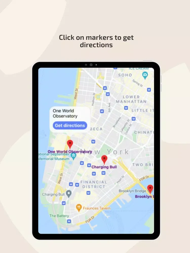 Where To - Save IG Locations iPad  스크린샷