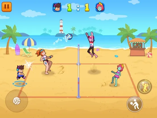 Capturas de pantalla de Volleyball Clash iPad 