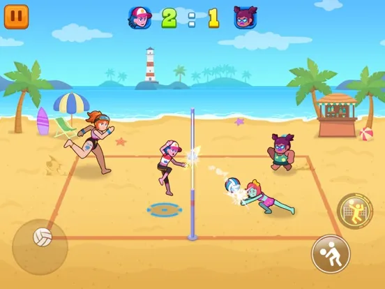 Capturas de pantalla de Volleyball Clash iPad 