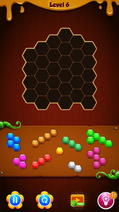 Capturas de tela do Hexa Puzzle Plus 2