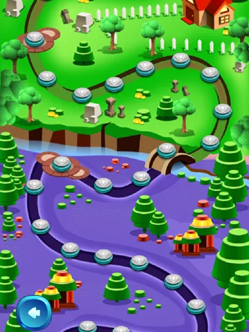 Tangkapan layar Atlantis Jewels Match iPad 