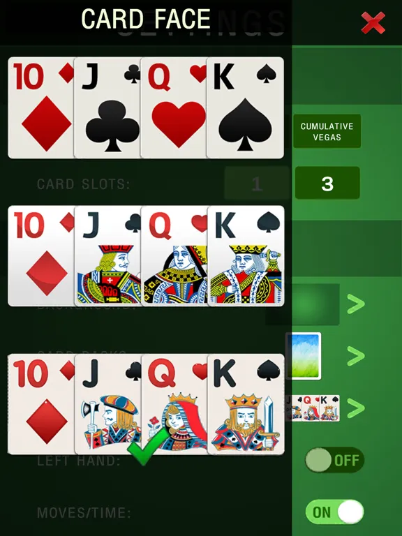Screenshot di Solitaire Scenery iPad 